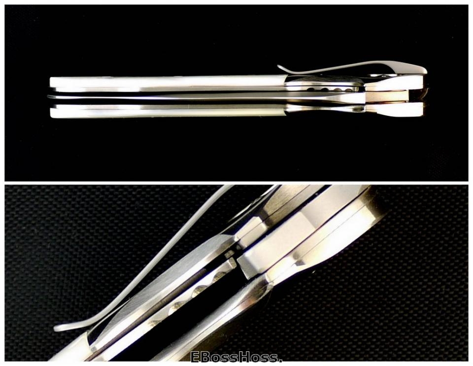 Allen Elishewitz / Liong Mah Design Malaysian Jaguar Linerlock Fipper 